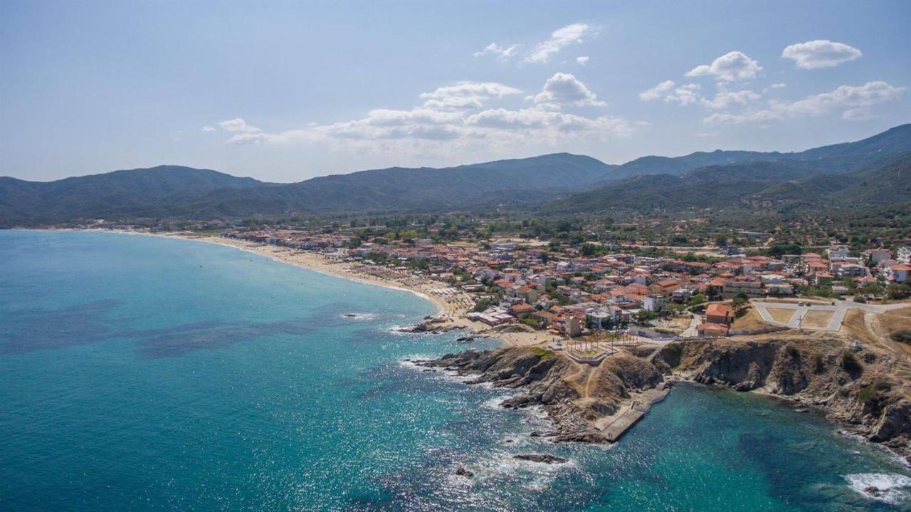 Haus Petris Aparthotel Sarti Bagian luar foto